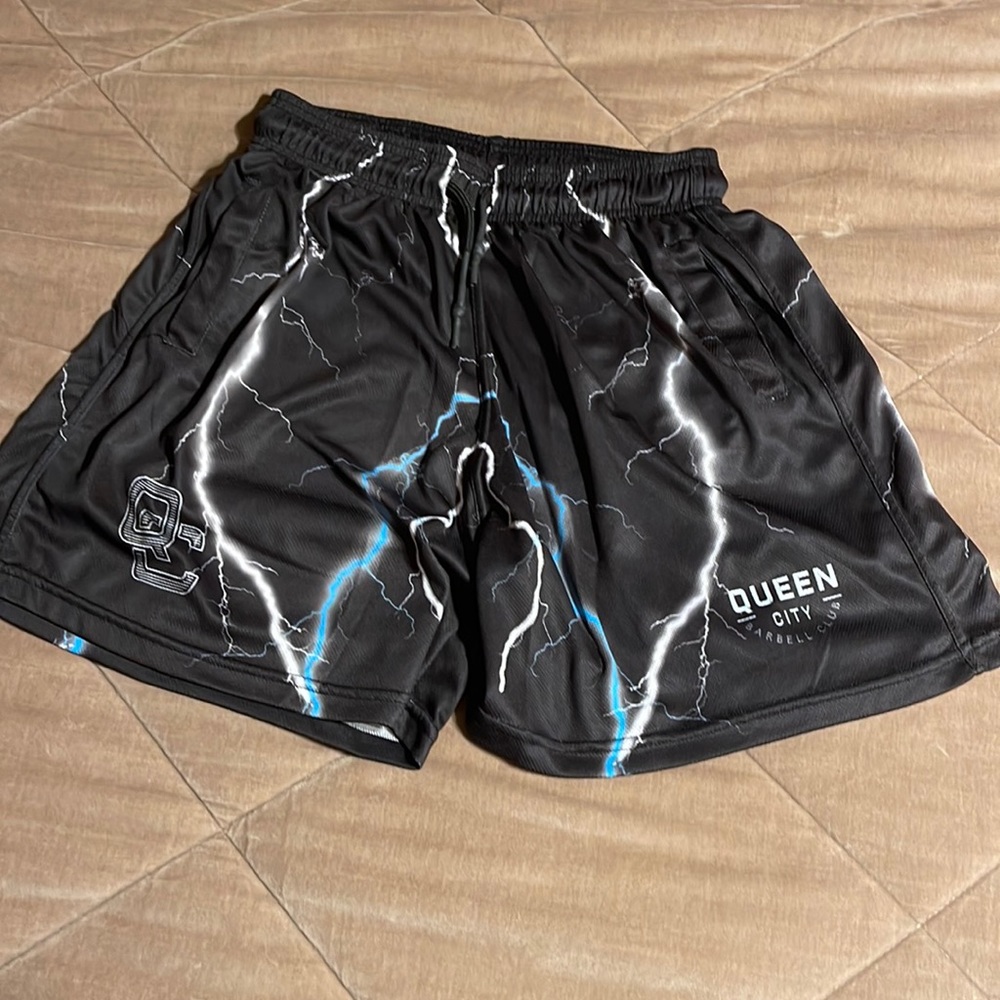Queen City barbell lightning shorts